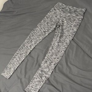 Gray Spacedye Patterned Leggings